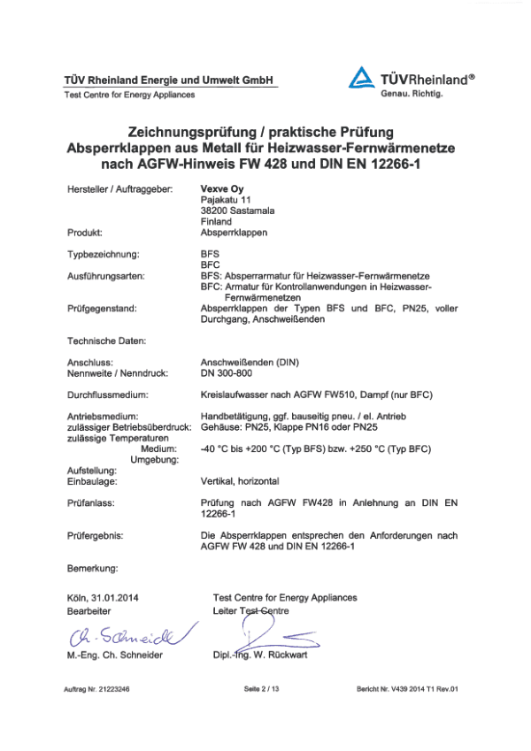 T V AGFW FW428 BFS BFC